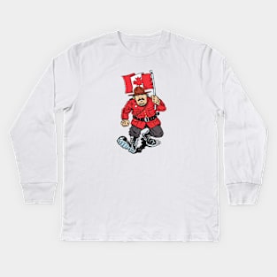 Matty Chef Canada Matheson A Cook Book Tour 2018 Canada Art Fun Kids Long Sleeve T-Shirt